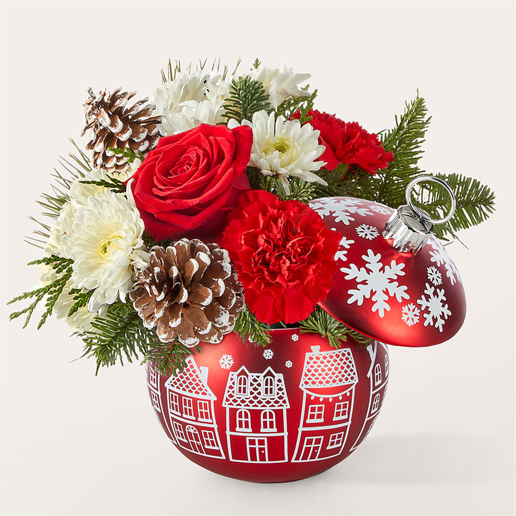 Christmas Village Ornament – GORDILLO'S FLOWERS AND GIFTS LLC, Mishawaka IN