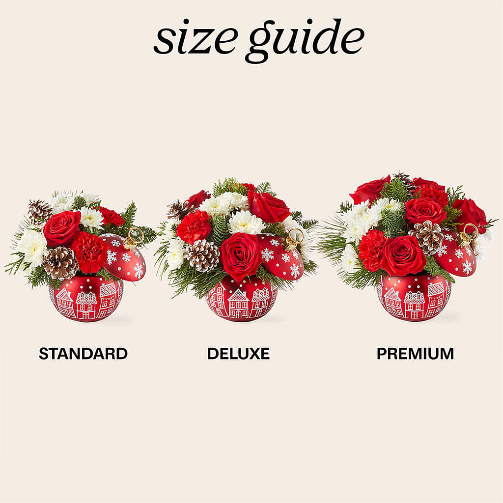 Christmas Village Ornament – GORDILLO'S FLOWERS AND GIFTS LLC, Mishawaka IN