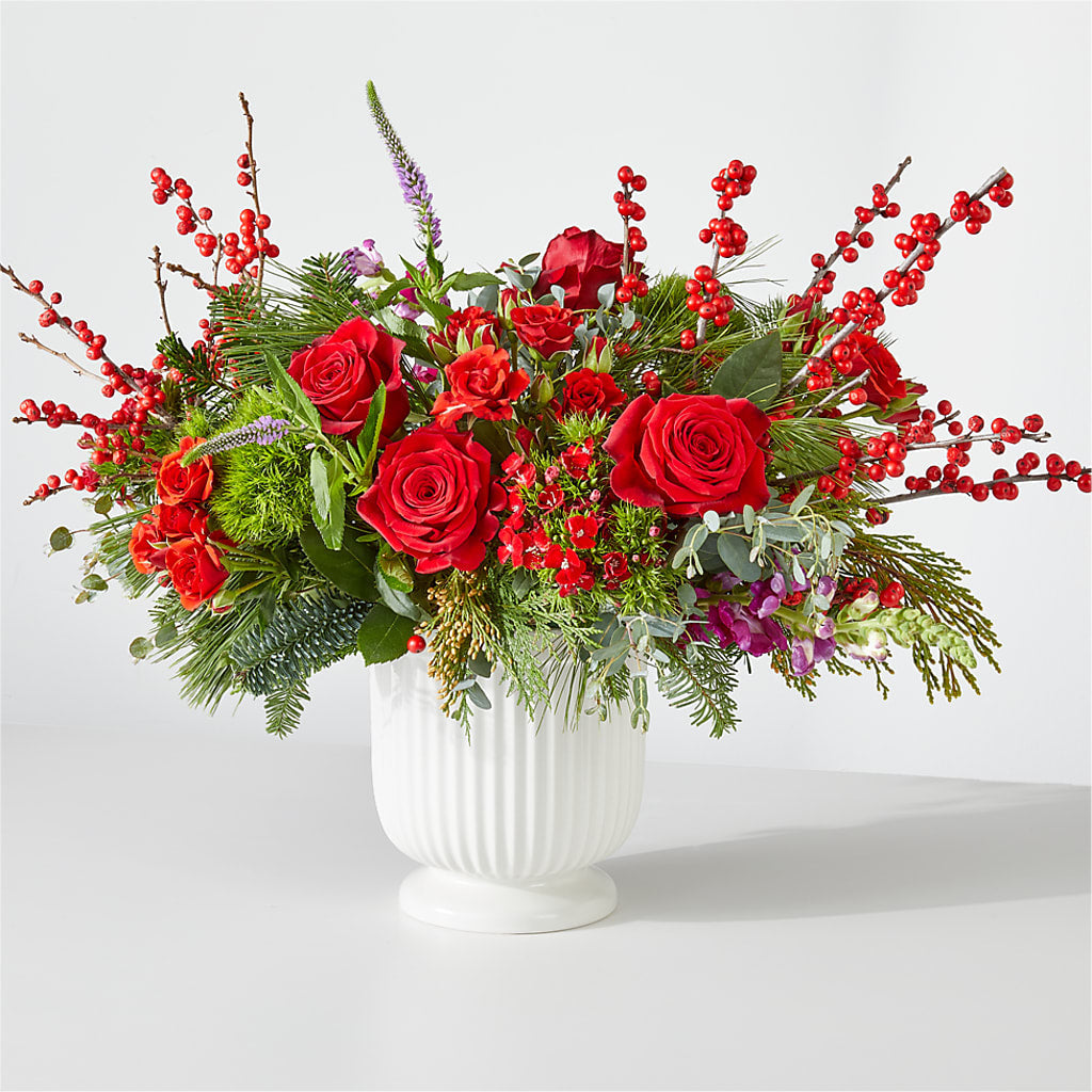 Big Red Bow Bouquet – GORDILLO'S FLOWERS AND GIFTS LLC, Mishawaka IN