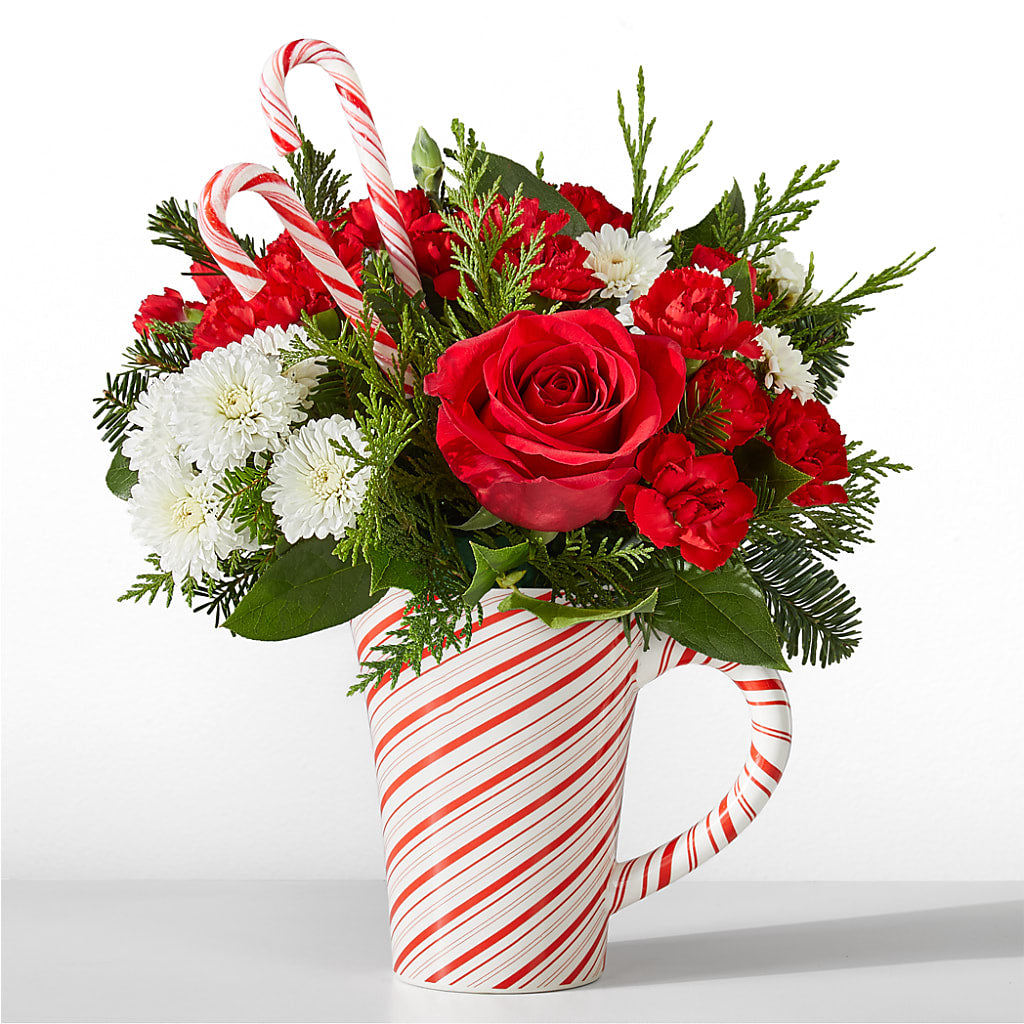 Peppermint Swirl Mug – GORDILLO'S FLOWERS AND GIFTS LLC, Mishawaka IN