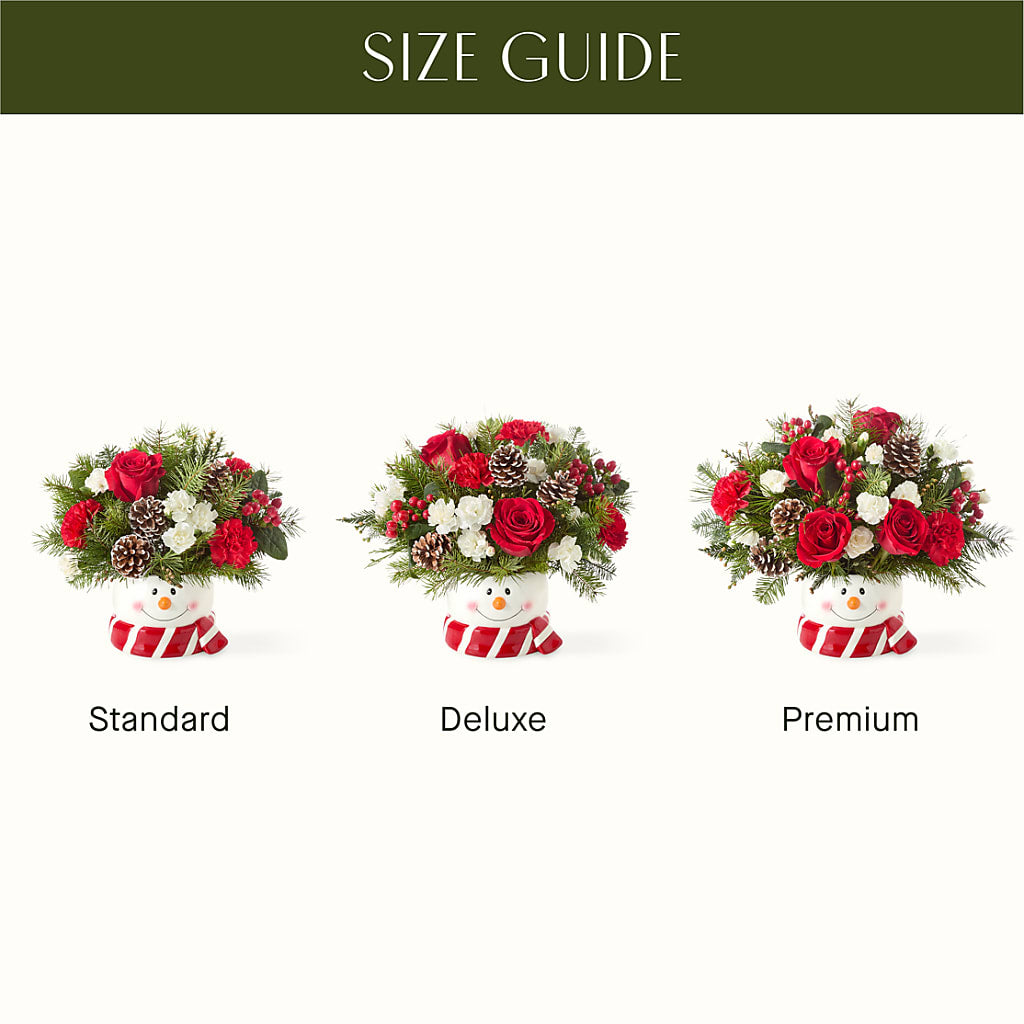 Jolly Snowman Bouquet – GORDILLO'S FLOWERS AND GIFTS LLC, Mishawaka IN