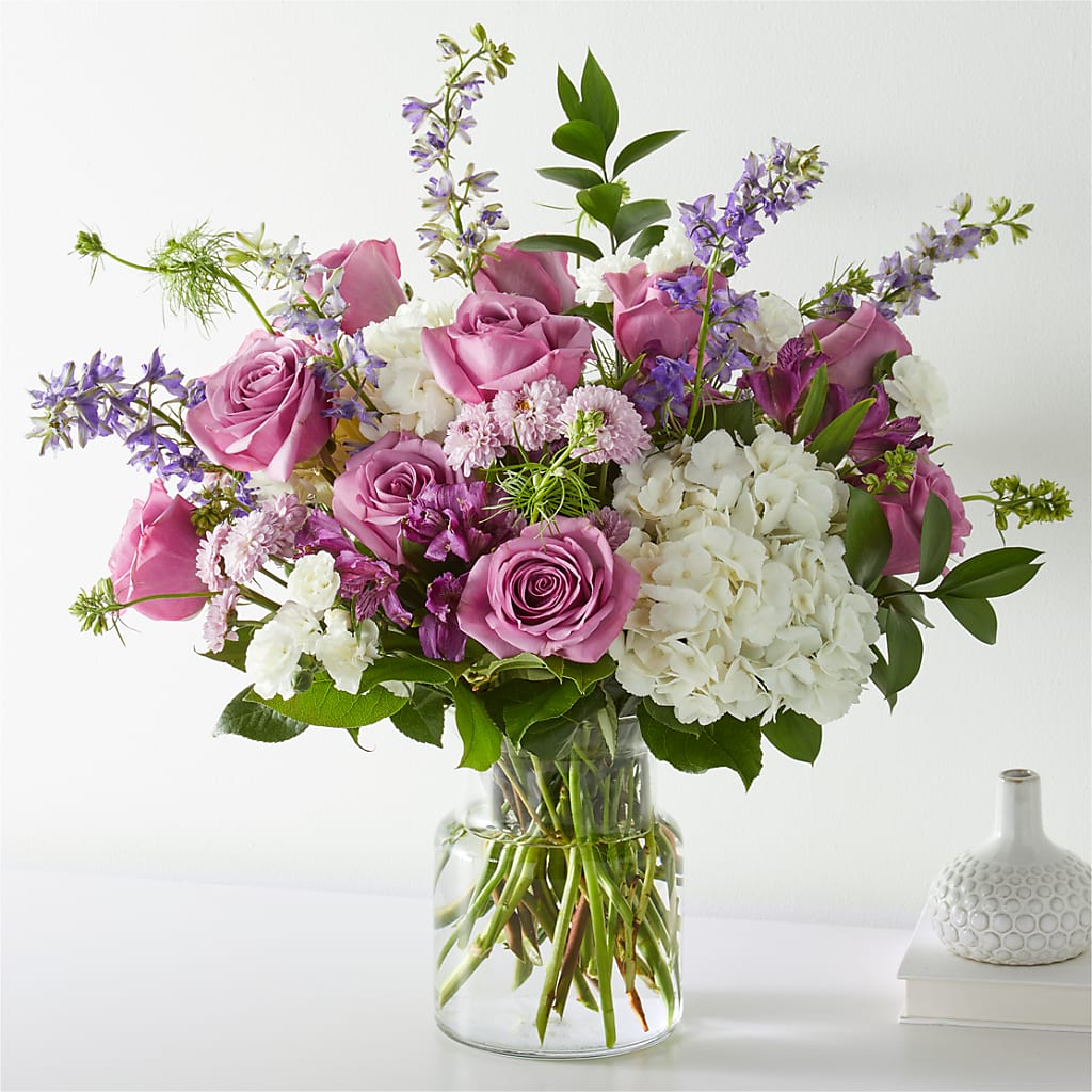 Violet Caress Bouquet – GORDILLO'S FLOWERS AND GIFTS LLC, Mishawaka IN