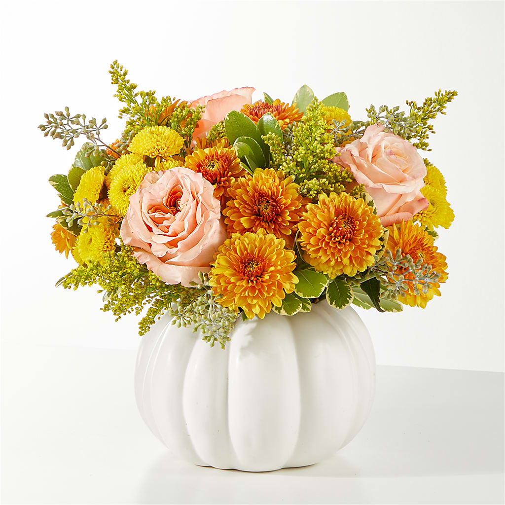 Peachy Pumpkin – GORDILLO'S FLOWERS AND GIFTS LLC, Mishawaka IN