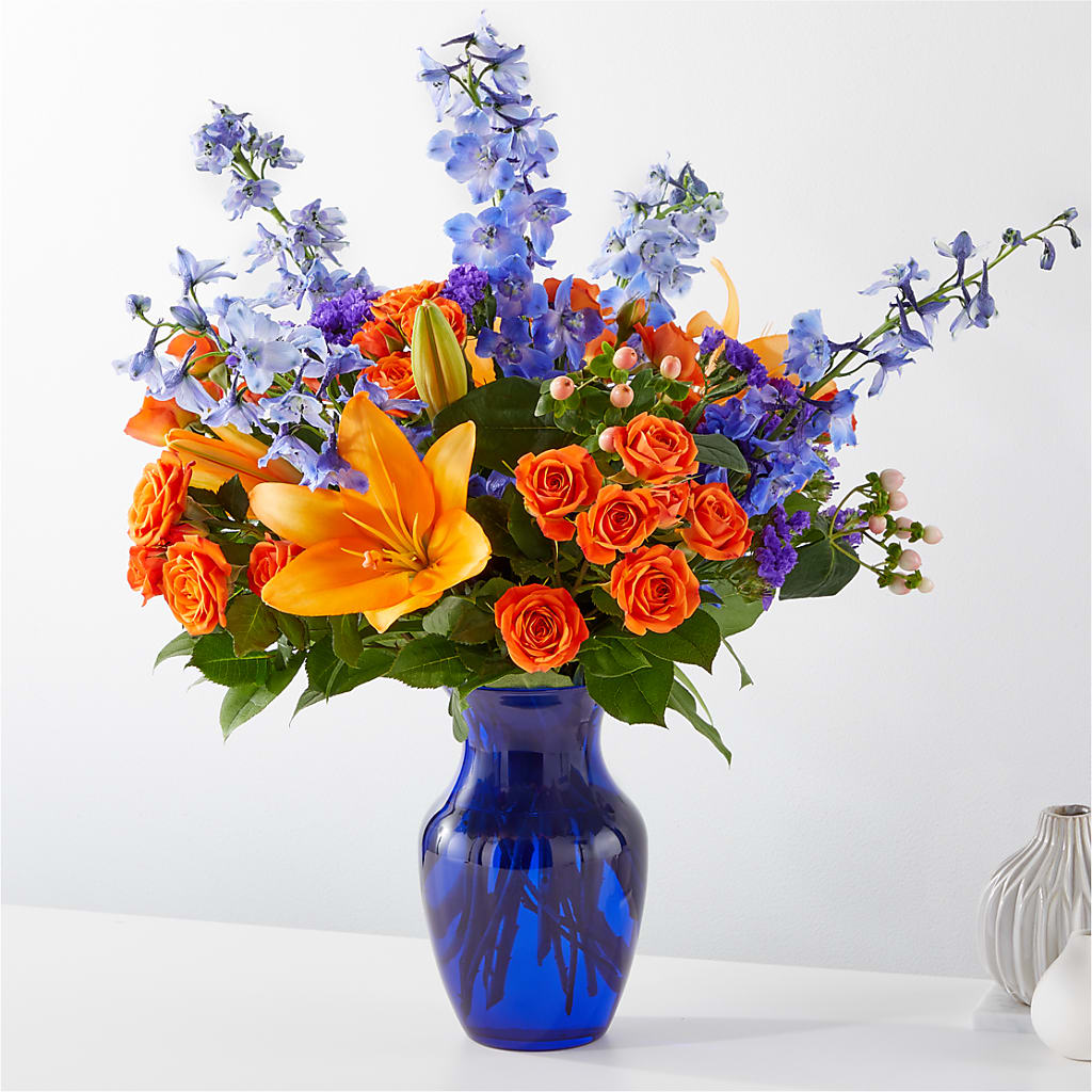 Radiant Citrus Bouquet – GORDILLO'S FLOWERS AND GIFTS LLC, Mishawaka IN