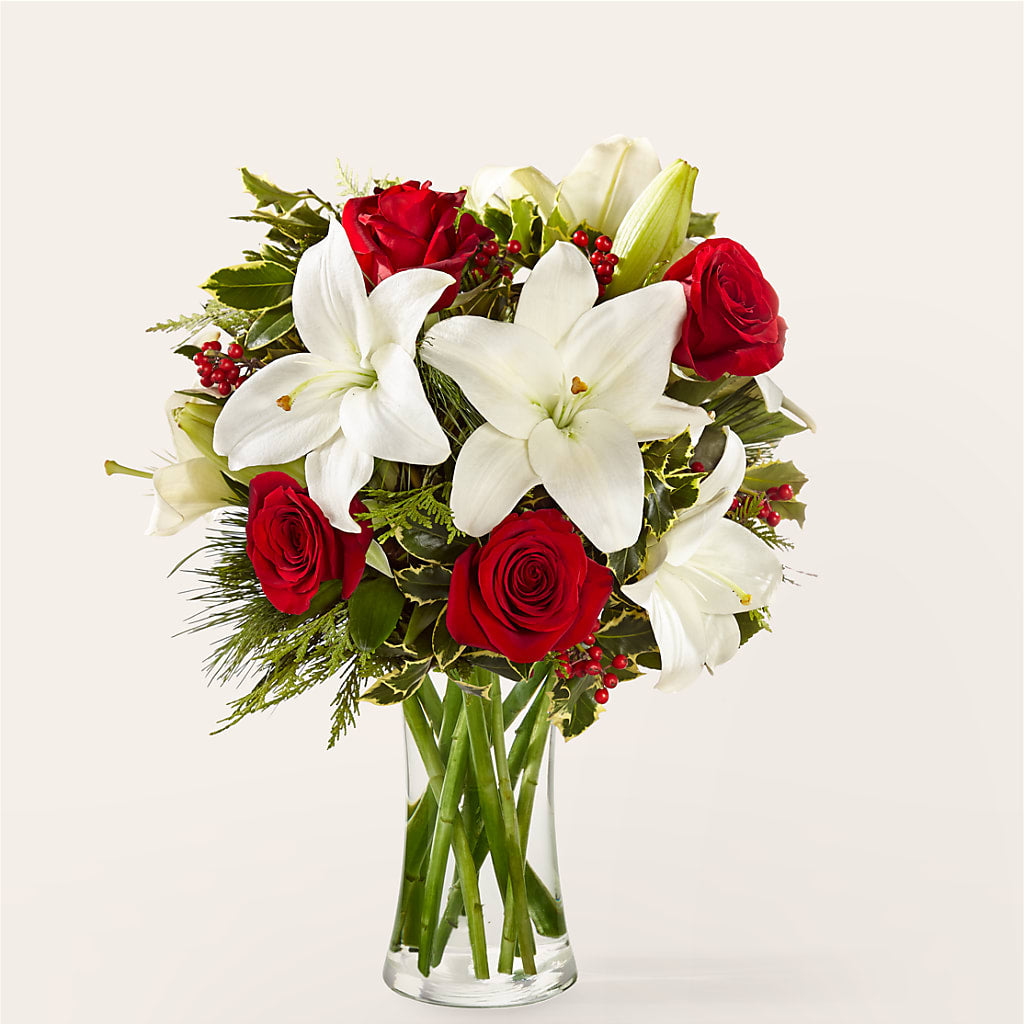 Sparkling Snowflakes Bouquet – GORDILLO'S FLOWERS AND GIFTS LLC, Mishawaka IN