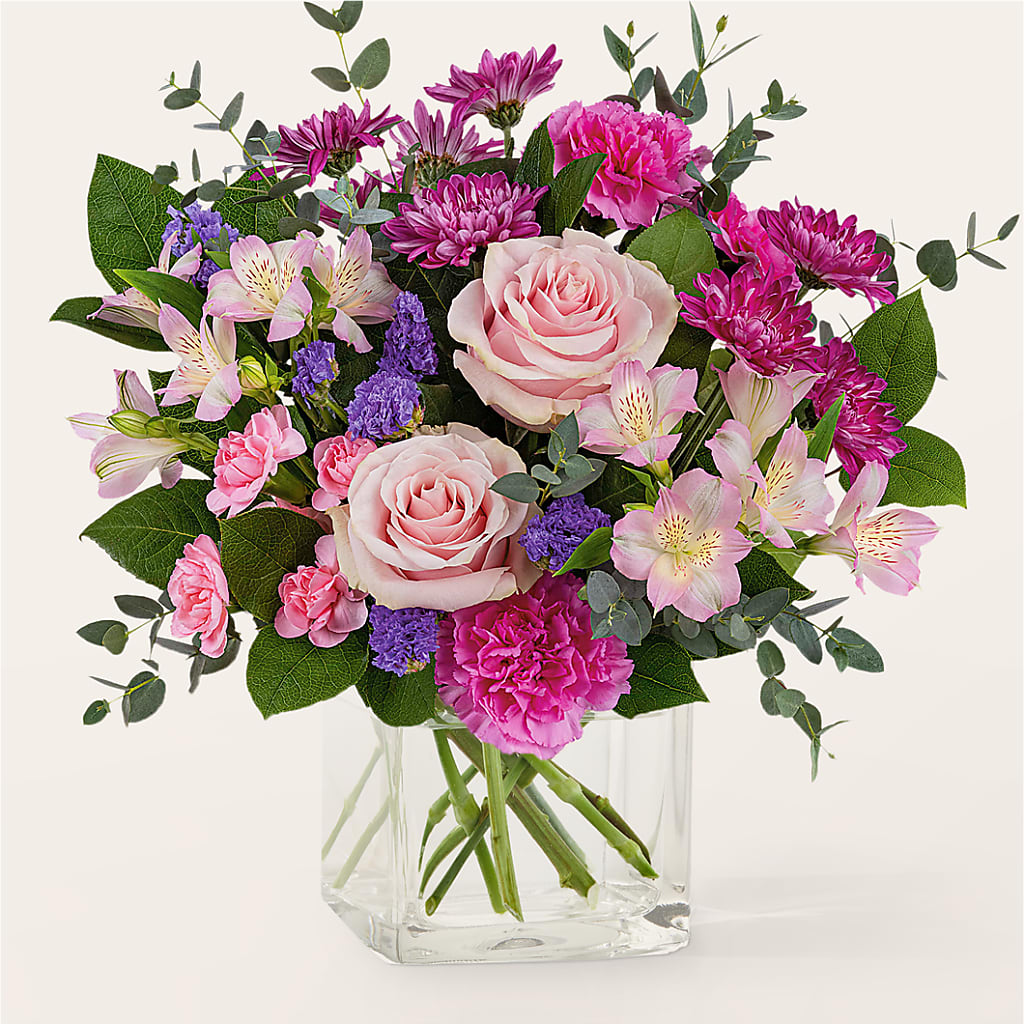 Rosy Radiance Bouquet – GORDILLO'S FLOWERS AND GIFTS LLC, Mishawaka IN