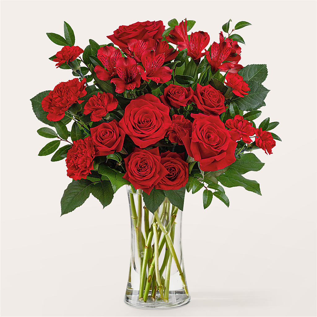 Brilliant Ruby Bouquet – GORDILLO'S FLOWERS AND GIFTS LLC, Mishawaka IN