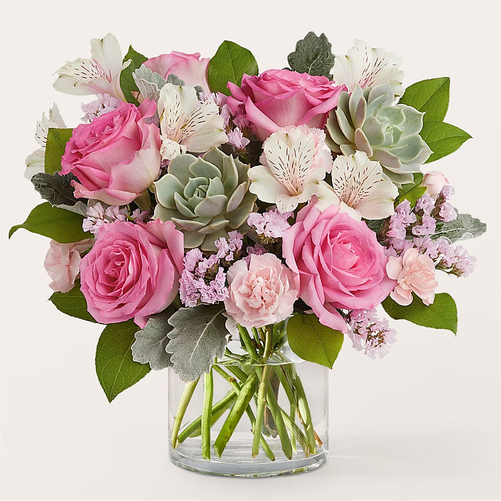 Dusty Rose Bouquet – GORDILLO'S FLOWERS AND GIFTS LLC, Mishawaka IN