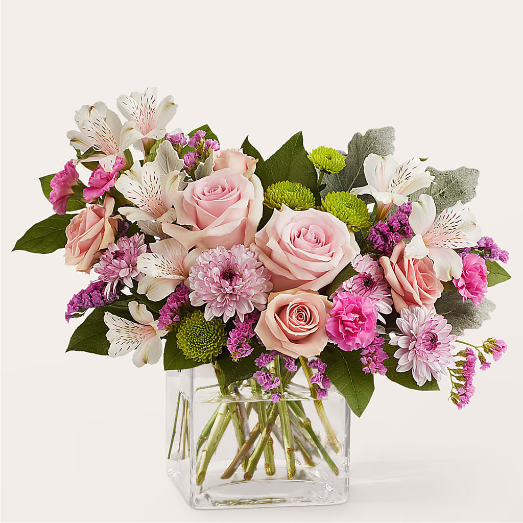 Pink Suede Bouquet – GORDILLO'S FLOWERS AND GIFTS LLC, Mishawaka IN