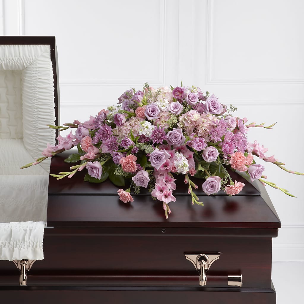 Immorata Casket Spray – GORDILLO'S FLOWERS AND GIFTS LLC, Mishawaka IN