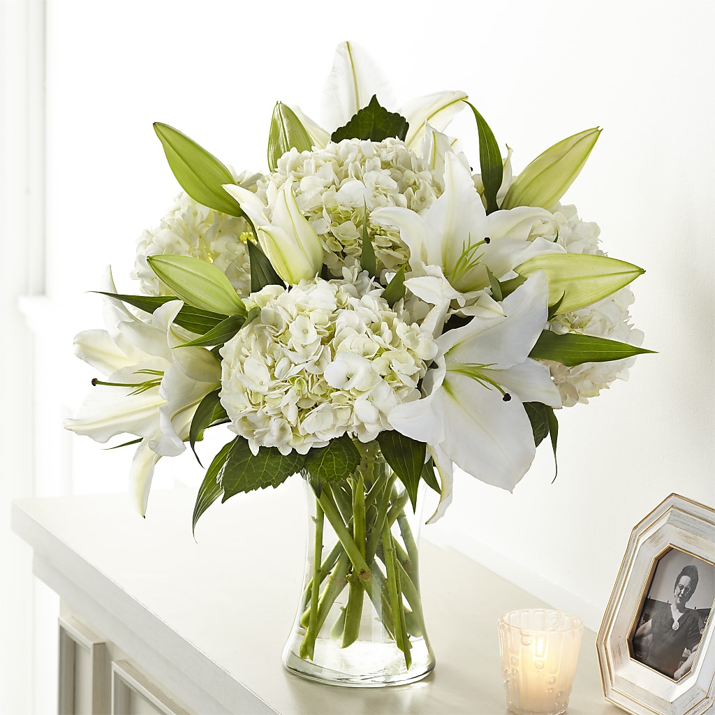 Compassionate Lily Bouquet – GORDILLO'S FLOWERS AND GIFTS LLC, Mishawaka IN