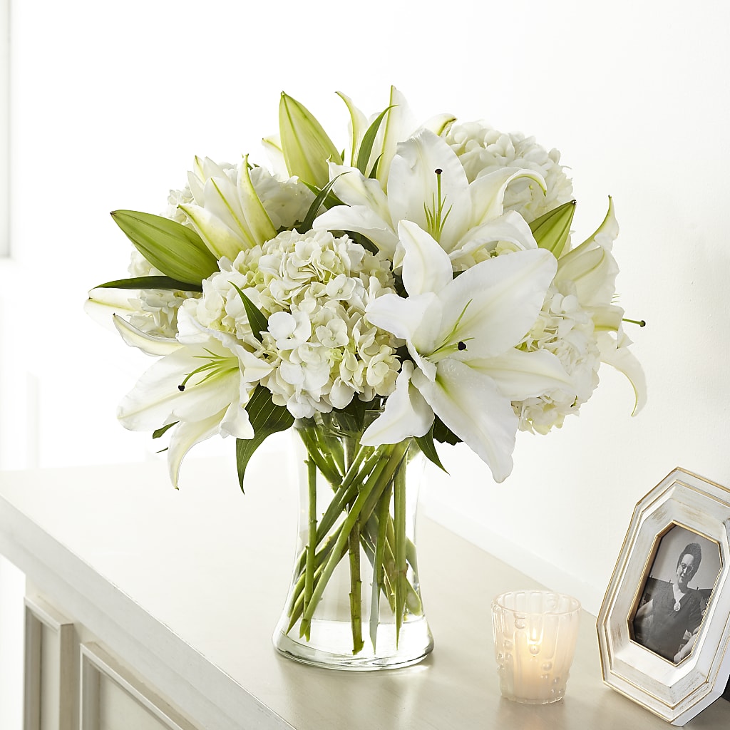Compassionate Lily Bouquet – GORDILLO'S FLOWERS AND GIFTS LLC, Mishawaka IN