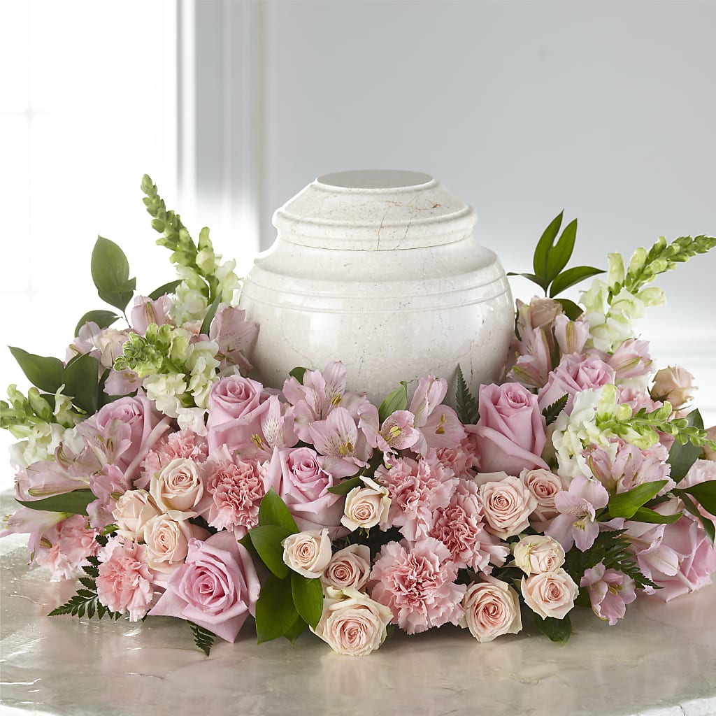 Blooms of Hope Cremation Adornment – GORDILLO'S FLOWERS AND GIFTS LLC, Mishawaka IN