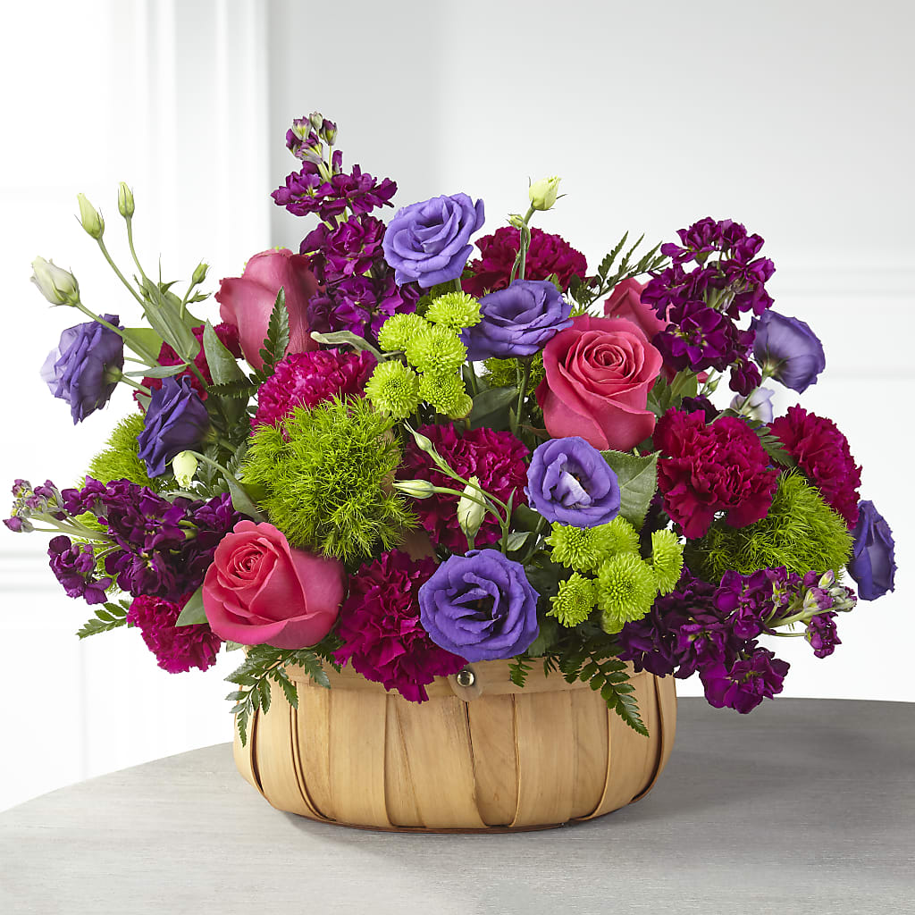 Serene Sanctuary Basket – GORDILLO'S FLOWERS AND GIFTS LLC, Mishawaka IN