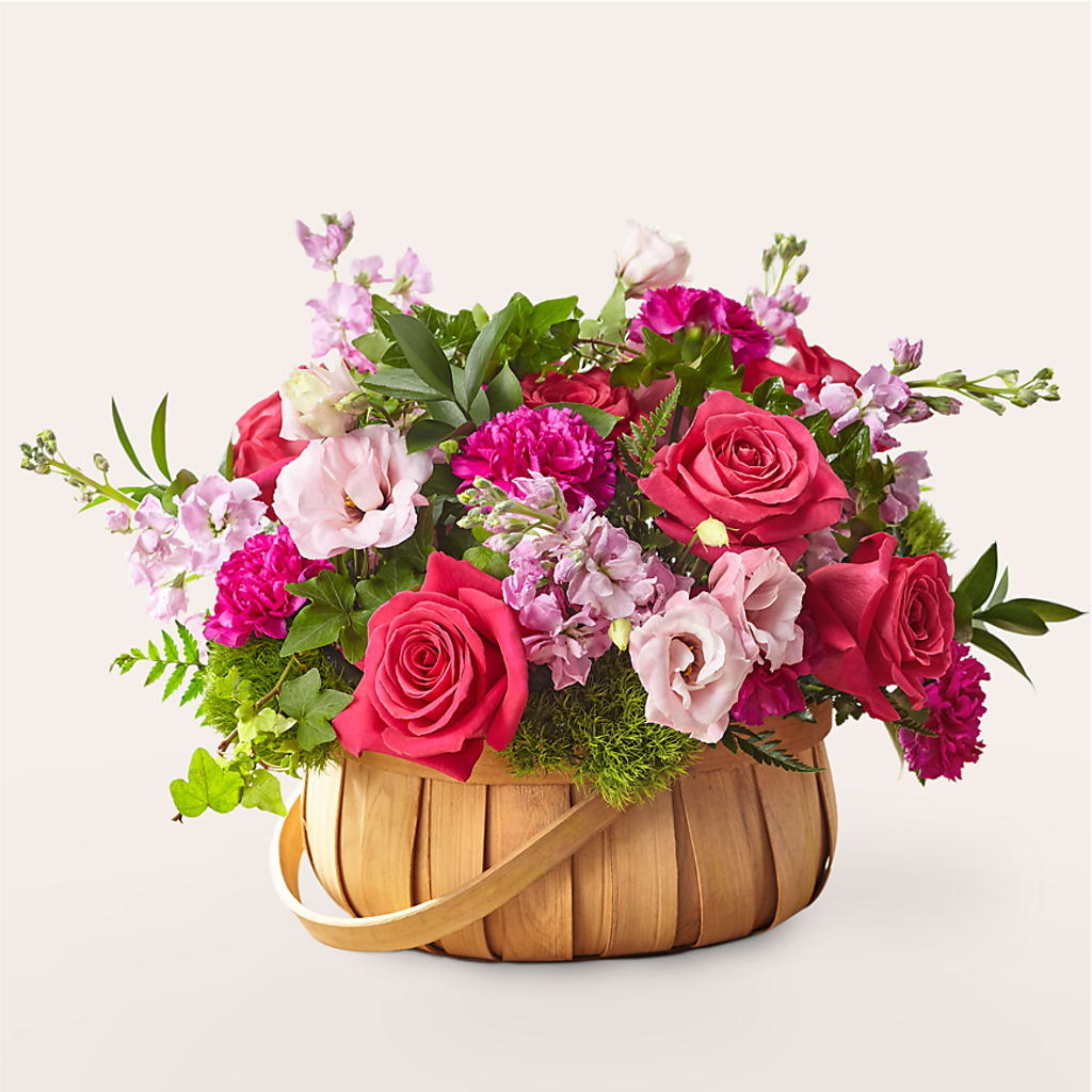 Radiance in Bloom Basket – GORDILLO'S FLOWERS AND GIFTS LLC, Mishawaka IN