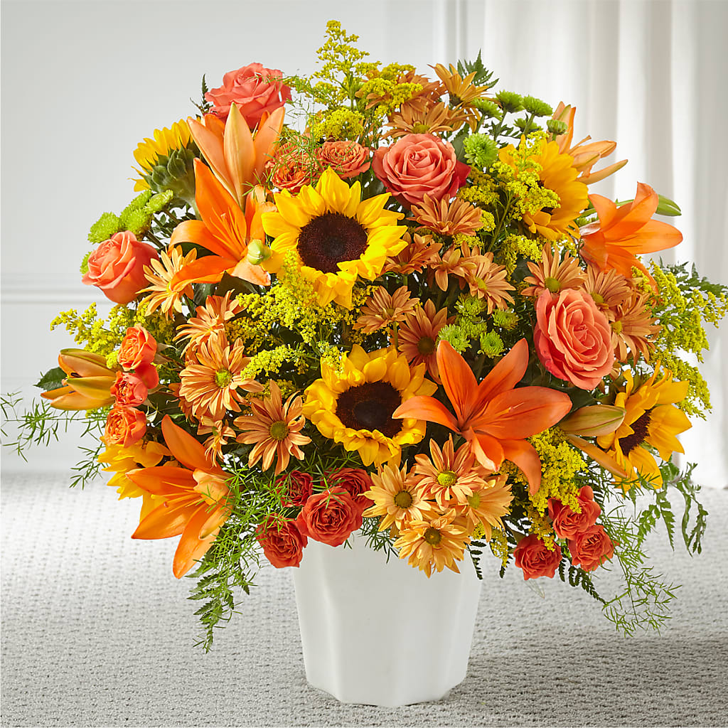 Harvest Thoughts Floor Basket – GORDILLO'S FLOWERS AND GIFTS LLC, Mishawaka IN
