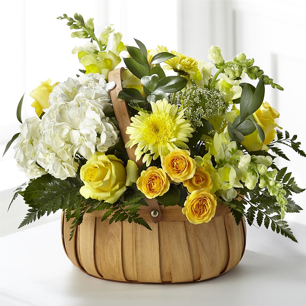 Rustic Remembrance Basket – GORDILLO'S FLOWERS AND GIFTS LLC, Mishawaka IN