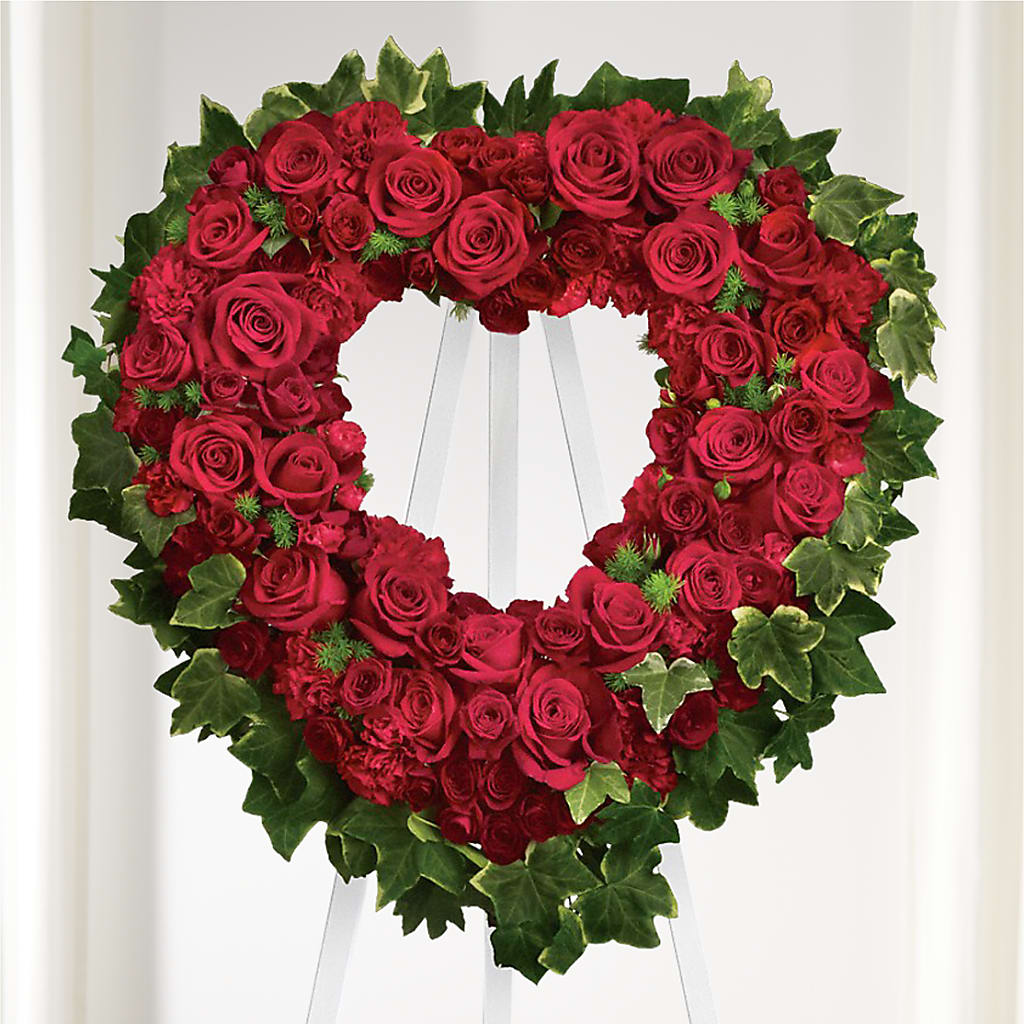 Wholehearted Standing Spray – GORDILLO'S FLOWERS AND GIFTS LLC, Mishawaka IN