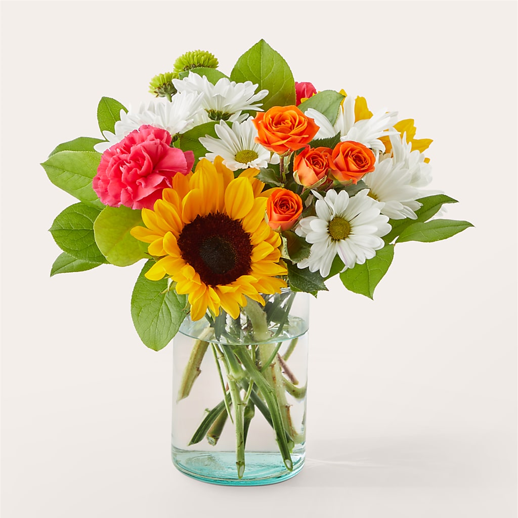 Sun-drenched Blooms Bouquet – GORDILLO'S FLOWERS AND GIFTS LLC, Mishawaka IN