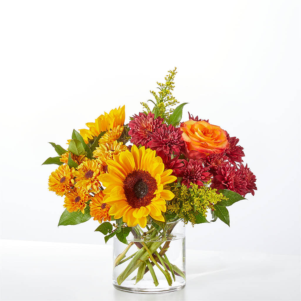 Flannel Scarf Bouquet – GORDILLO'S FLOWERS AND GIFTS LLC, Mishawaka IN