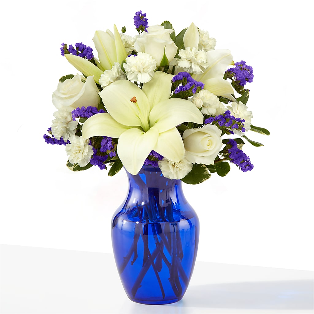 Sapphire Rush Bouquet – GORDILLO'S FLOWERS AND GIFTS LLC, Mishawaka IN