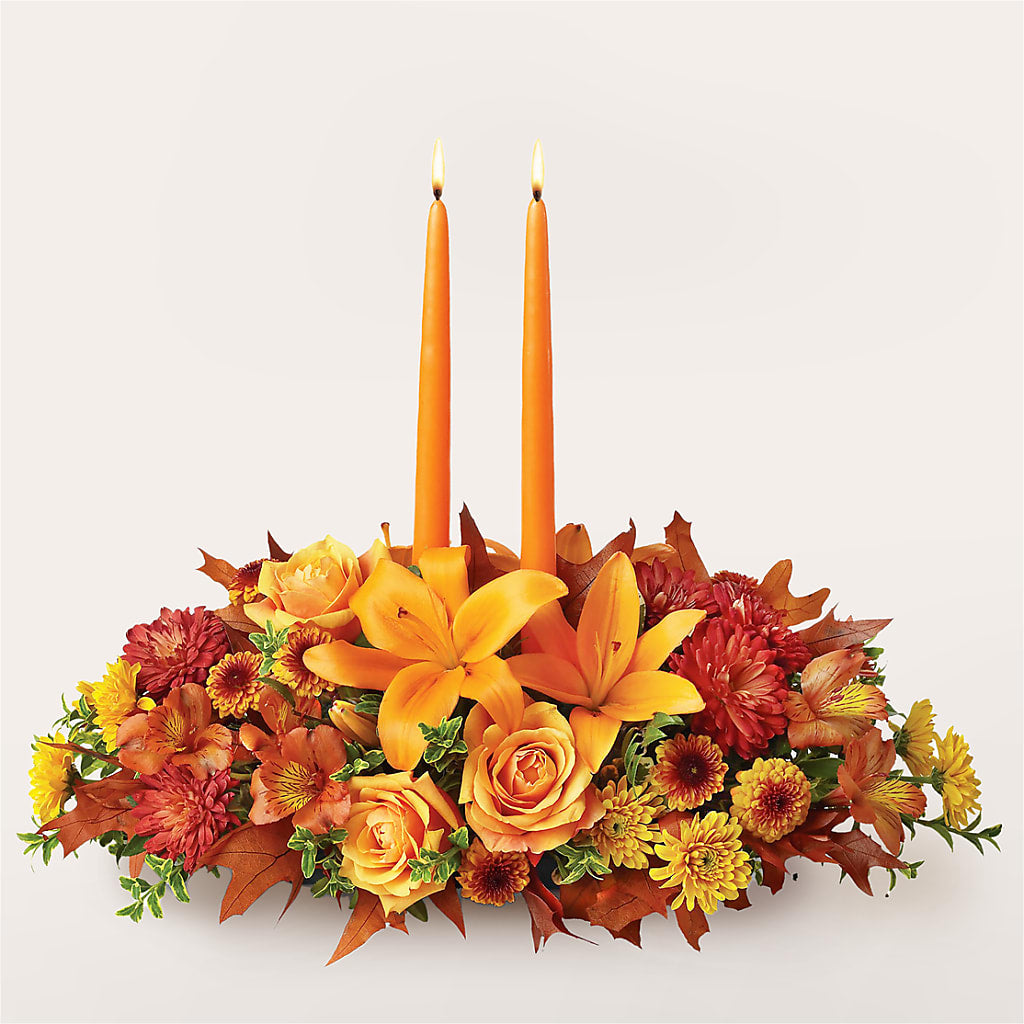 Traditions Centerpiece – GORDILLO'S FLOWERS AND GIFTS LLC, Mishawaka IN