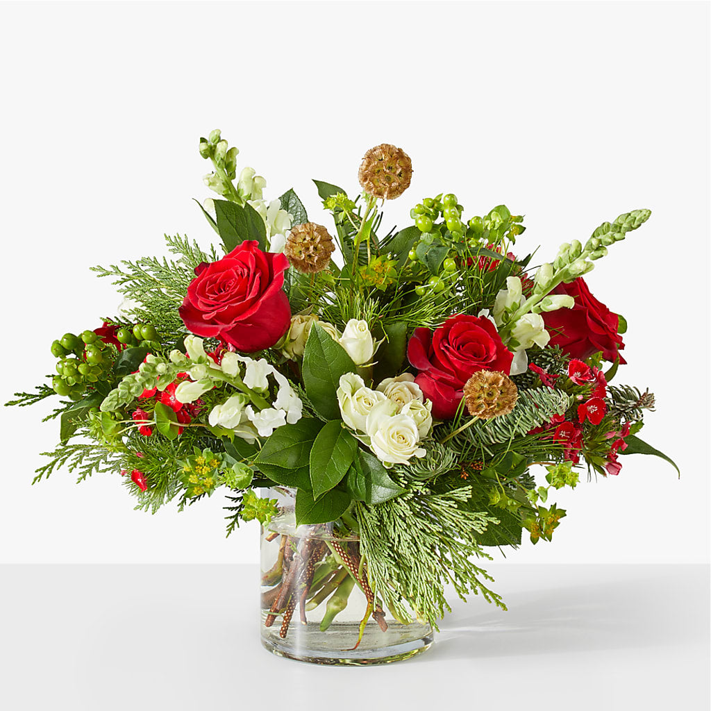 Deck the Halls Bouquet – GORDILLO'S FLOWERS AND GIFTS LLC, Mishawaka IN