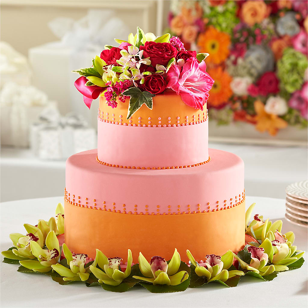 Sweet Citrus Cake Decor – GORDILLO'S FLOWERS AND GIFTS LLC, Mishawaka IN