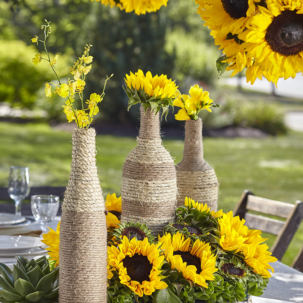 Sublime Garden Centerpiece – GORDILLO'S FLOWERS AND GIFTS LLC, Mishawaka IN