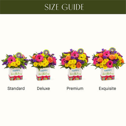 Birthday Brights Bouquet – GORDILLO'S FLOWERS AND GIFTS LLC, Mishawaka IN