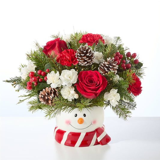 Jolly Snowman Bouquet – GORDILLO'S FLOWERS AND GIFTS LLC, Mishawaka IN