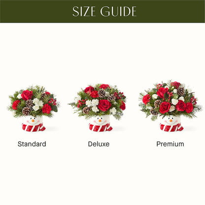 Jolly Snowman Bouquet – GORDILLO'S FLOWERS AND GIFTS LLC, Mishawaka IN