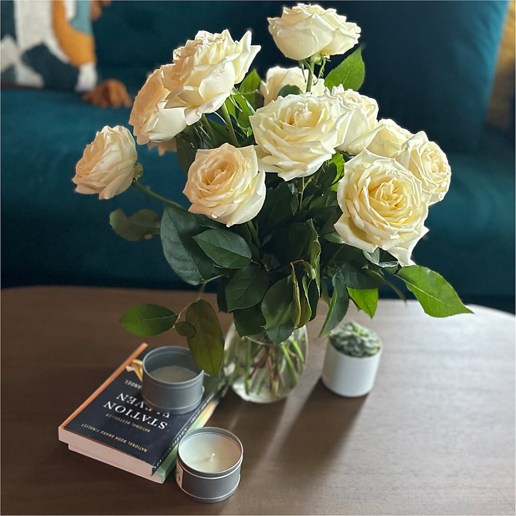 Long Stem Yellow Rose Bouquet – GORDILLO'S FLOWERS AND GIFTS LLC, Mishawaka IN