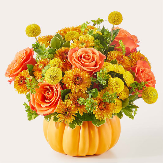 Gourdgeous Pumpkin – GORDILLO'S FLOWERS AND GIFTS LLC, Mishawaka IN