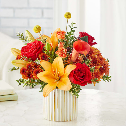 Scarlet Skies Bouquet – GORDILLO'S FLOWERS AND GIFTS LLC, Mishawaka IN