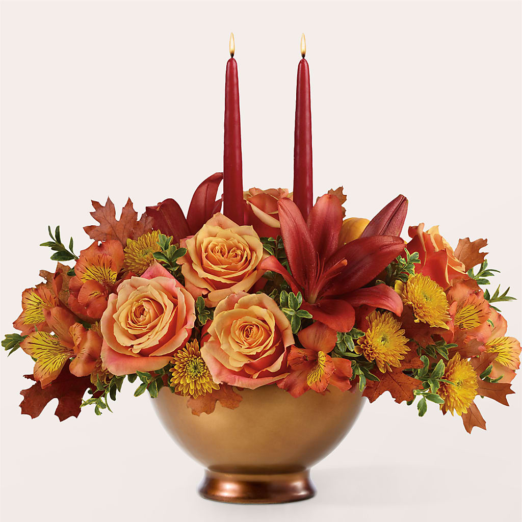 Harvest Table Centerpiece – GORDILLO'S FLOWERS AND GIFTS LLC, Mishawaka IN