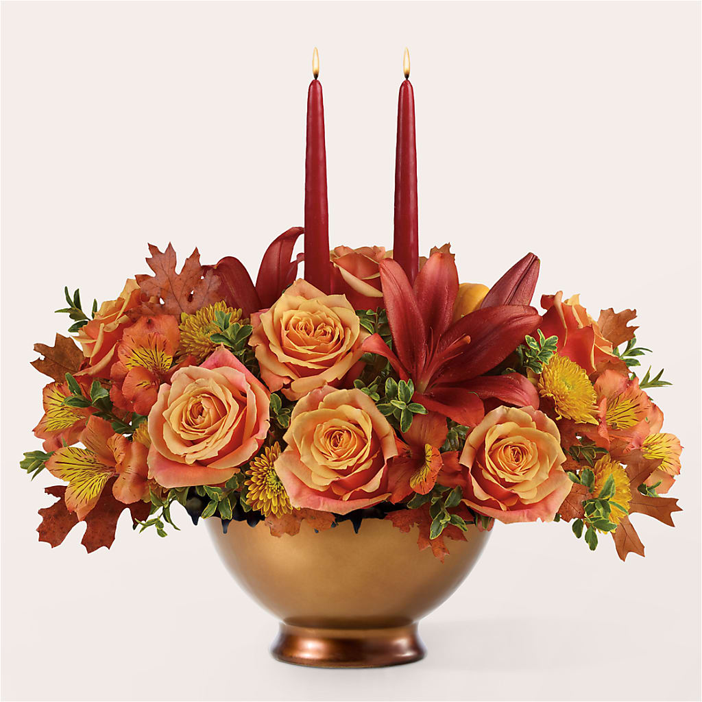 Harvest Table Centerpiece – GORDILLO'S FLOWERS AND GIFTS LLC, Mishawaka IN