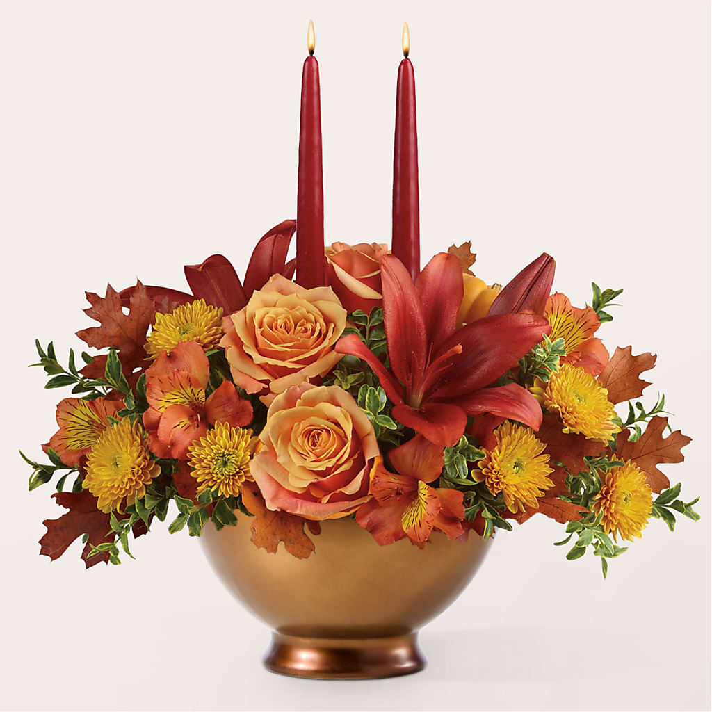 Harvest Table Centerpiece – GORDILLO'S FLOWERS AND GIFTS LLC, Mishawaka IN