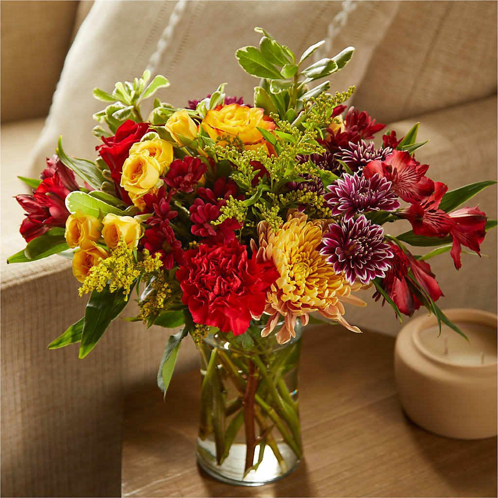 Fall Delight – A Florist Original – GORDILLO'S FLOWERS AND GIFTS LLC, Mishawaka IN