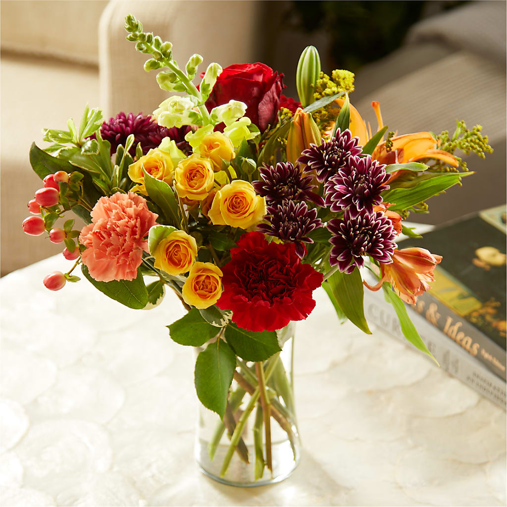 Fall Delight – A Florist Original – GORDILLO'S FLOWERS AND GIFTS LLC, Mishawaka IN