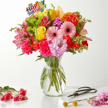 Cue the Confetti - A Florist Original – GORDILLO'S FLOWERS AND GIFTS LLC, Mishawaka IN