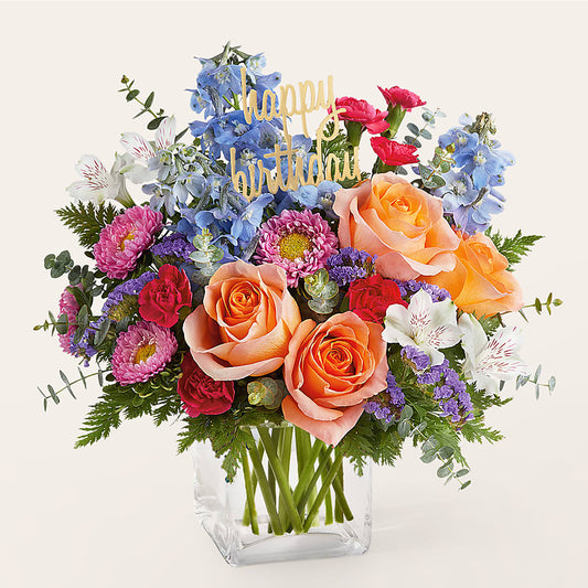Birthday Bash Bouquet – GORDILLO'S FLOWERS AND GIFTS LLC, Mishawaka IN
