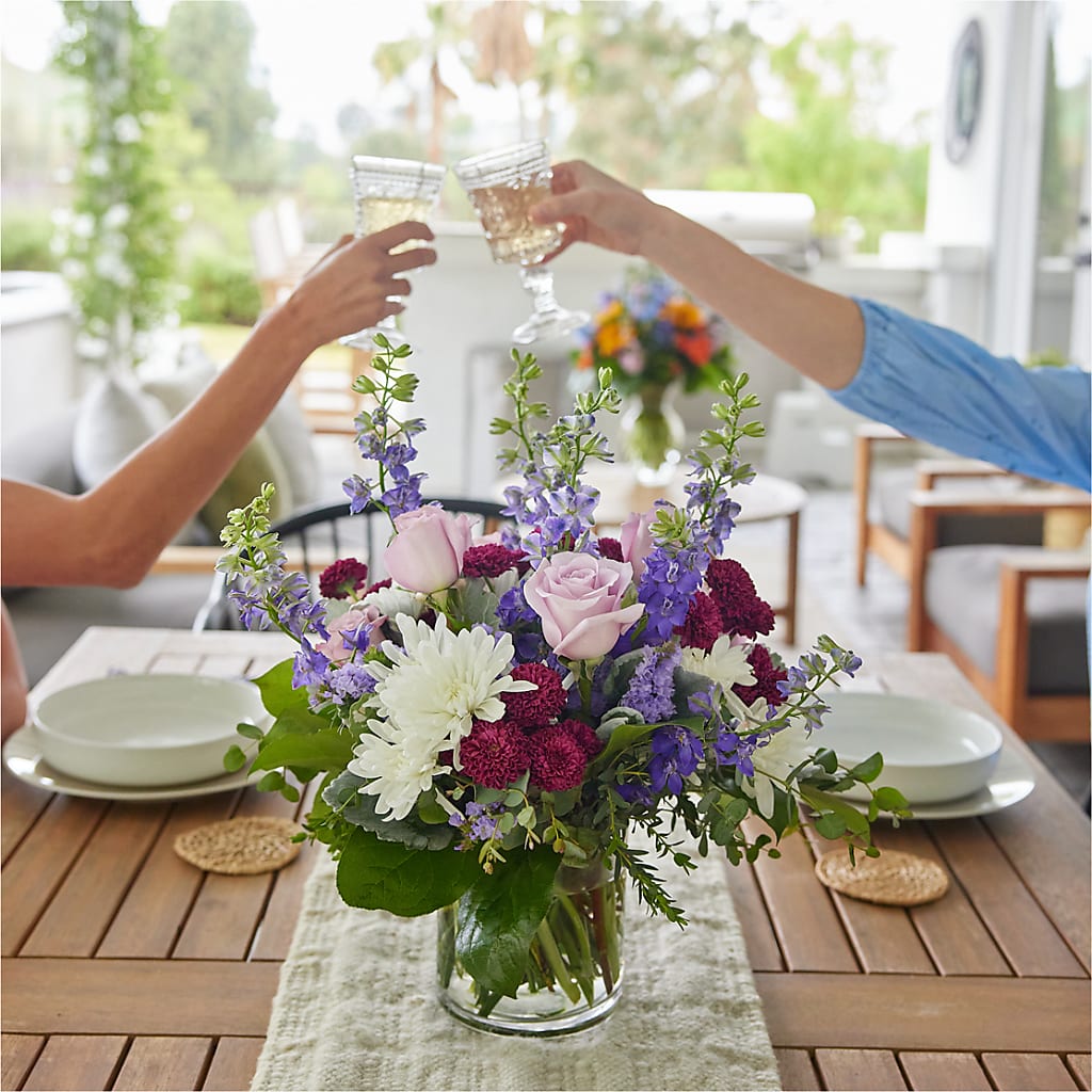 Violet Frost Bouquet – GORDILLO'S FLOWERS AND GIFTS LLC, Mishawaka IN