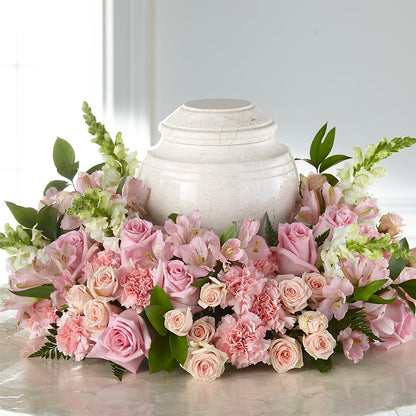 Blooms of Hope Cremation Adornment – GORDILLO'S FLOWERS AND GIFTS LLC, Mishawaka IN