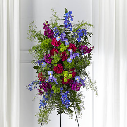 Heavenly Skies Standing Spray – GORDILLO'S FLOWERS AND GIFTS LLC, Mishawaka IN