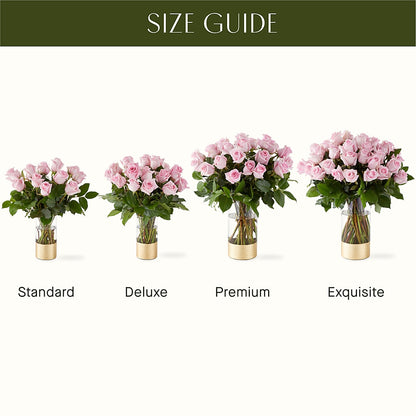 Picture Perfect Pink Rose Bouquet – GORDILLO'S FLOWERS AND GIFTS LLC, Mishawaka IN