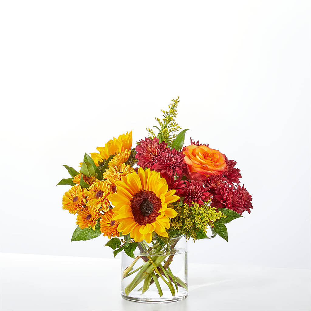 Flannel Scarf Bouquet – GORDILLO'S FLOWERS AND GIFTS LLC, Mishawaka IN