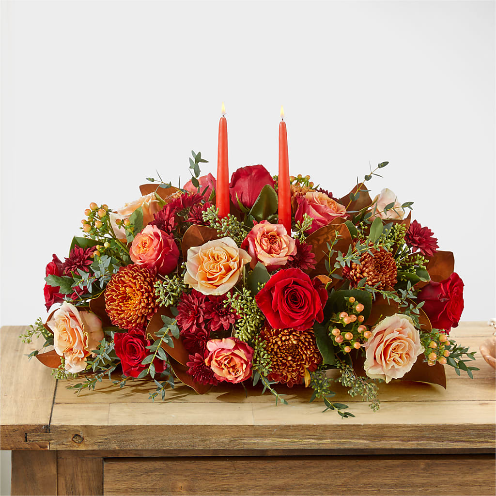 Gather Near Centerpiece – GORDILLO'S FLOWERS AND GIFTS LLC, Mishawaka IN