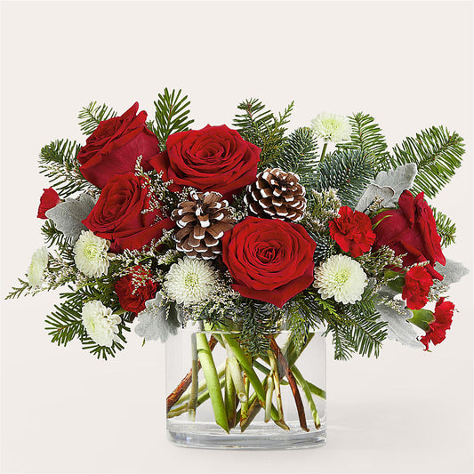 Yule Cheer Bouquet – GORDILLO'S FLOWERS AND GIFTS LLC, Mishawaka IN