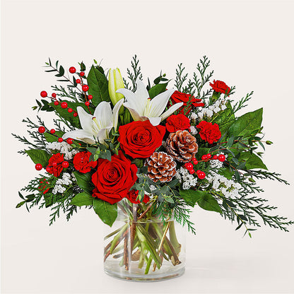 Best in Snow Bouquet – GORDILLO'S FLOWERS AND GIFTS LLC, Mishawaka IN